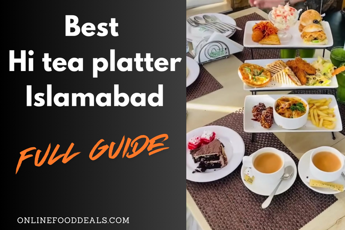 hi tea platter